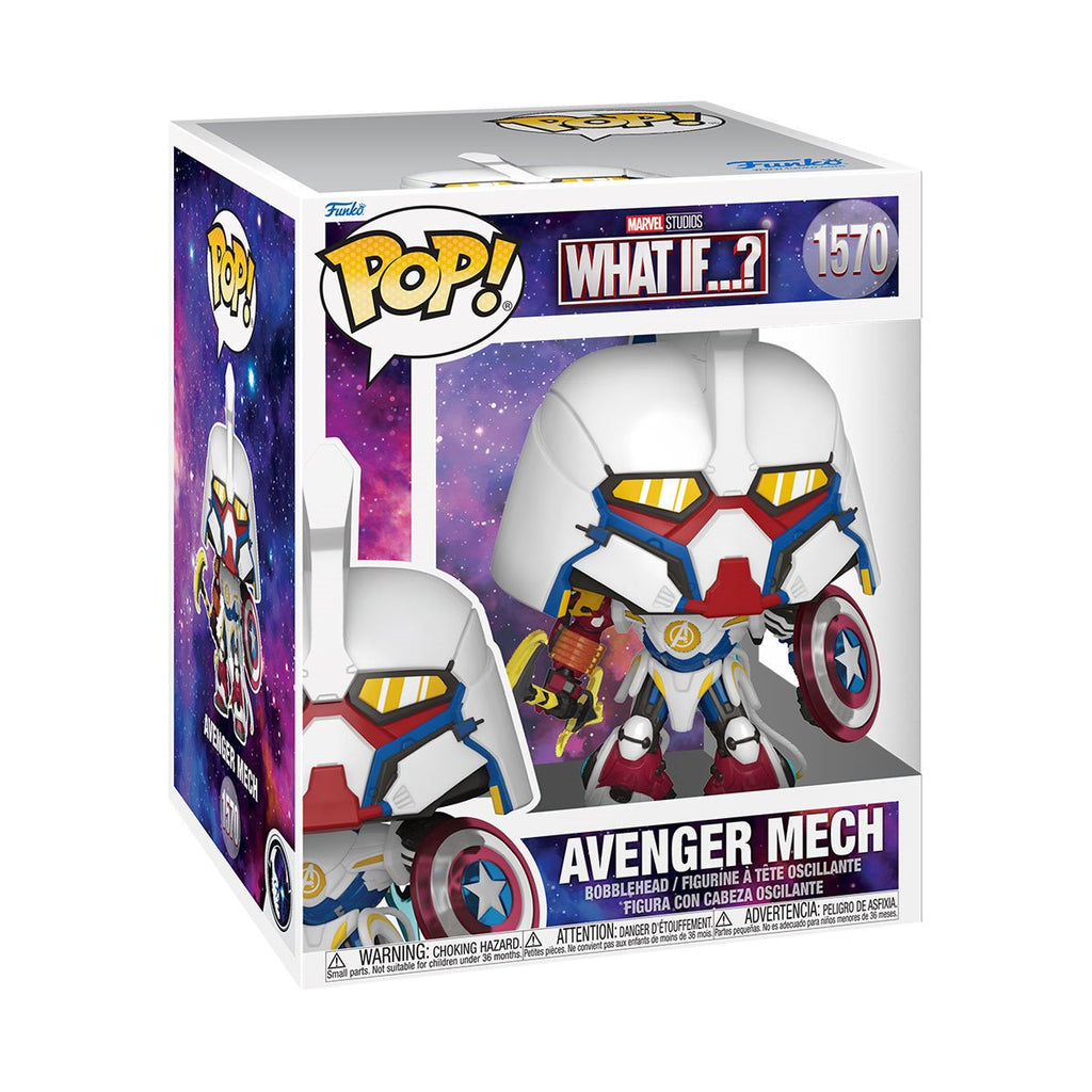 Marvel What If Avenger Mech Super 6 1/2-Inch Funko Pop! Vinyl Figure #1570
