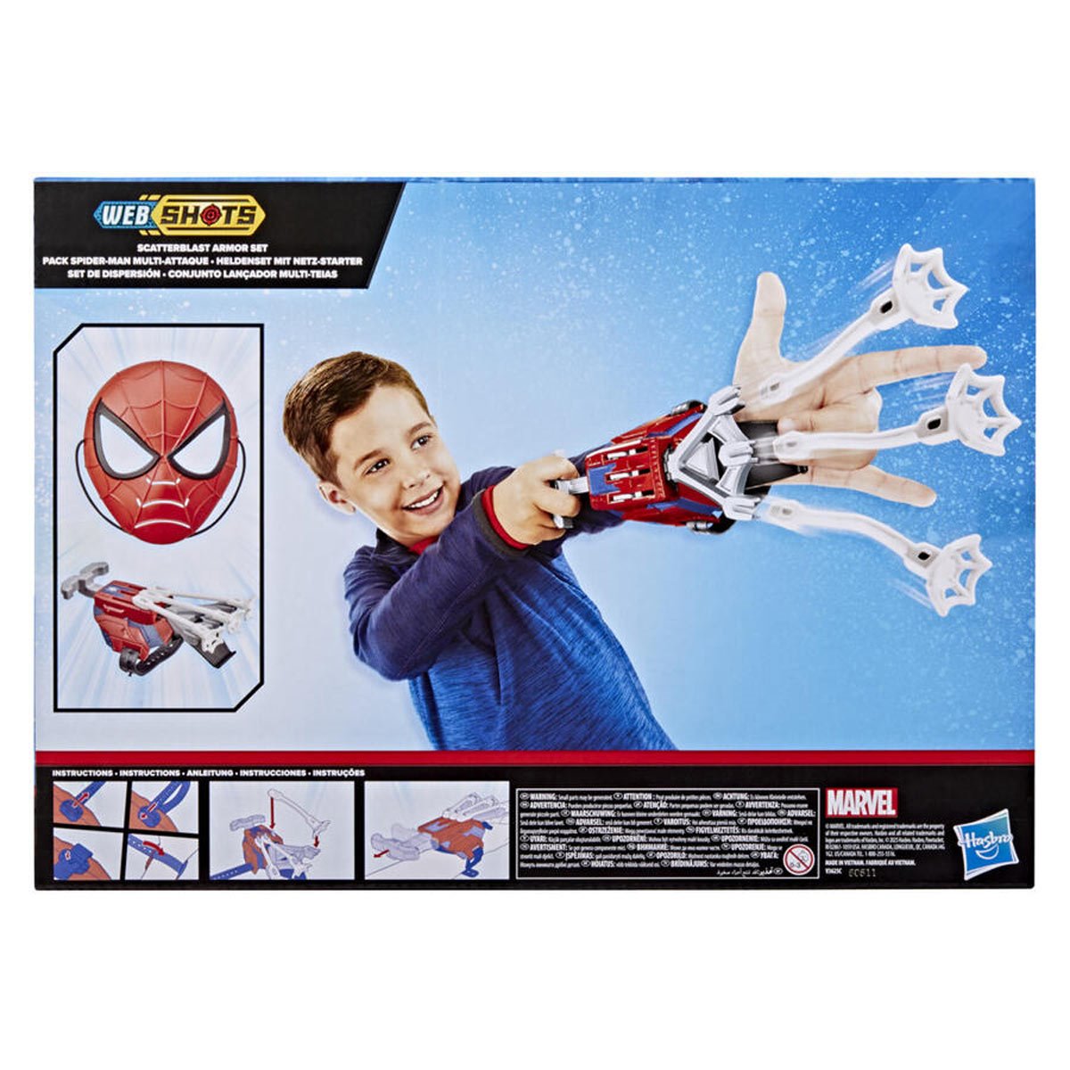 Spider-Man Web Shots Scatterblast Armor Set