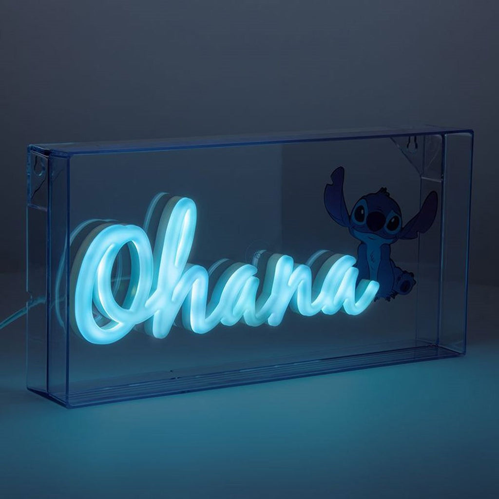 Lilo & Stitch Ohana Stitch LED Neon Light