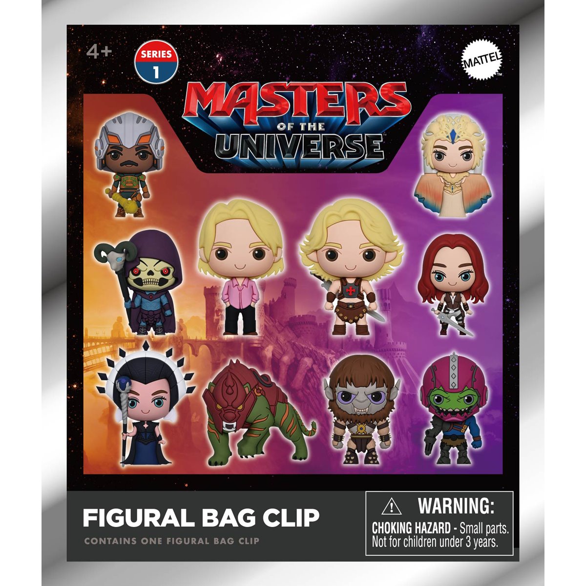 Masters of the Universe (2026) 3D Foam Bag Clip Display Case of 24