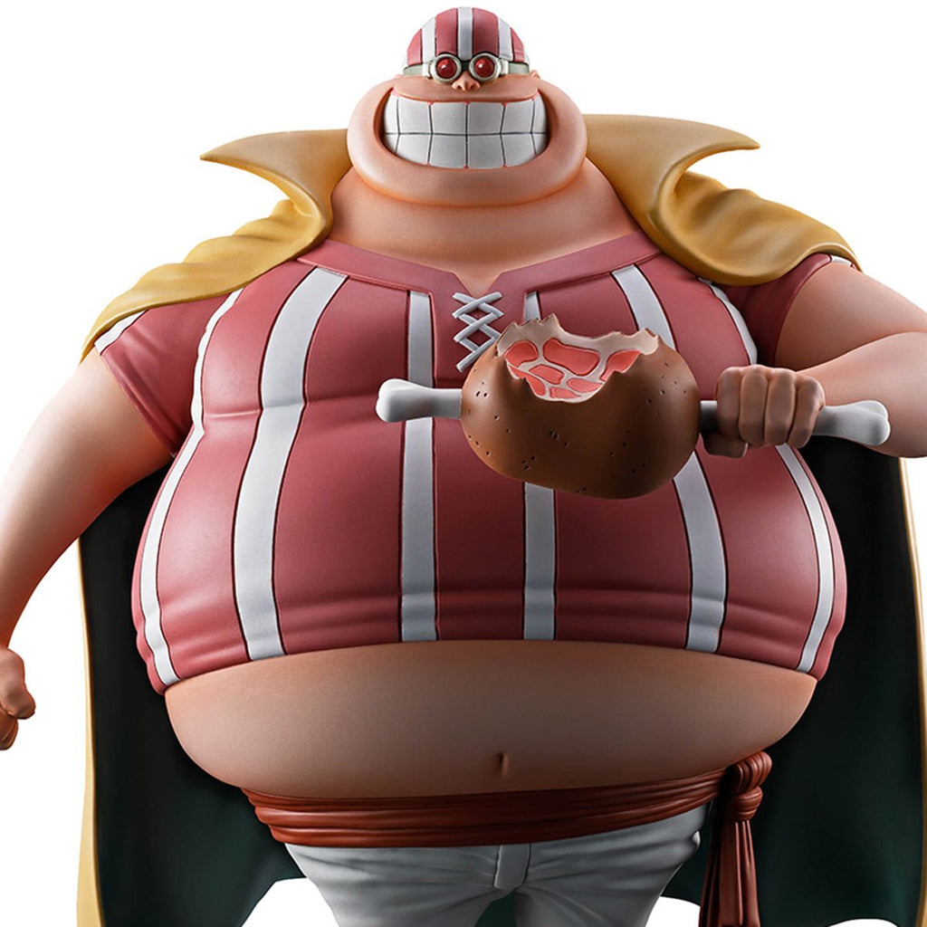 One Piece Lucky Roux Red Hair Pirates Masterlise Expiece Ichibansho Statue