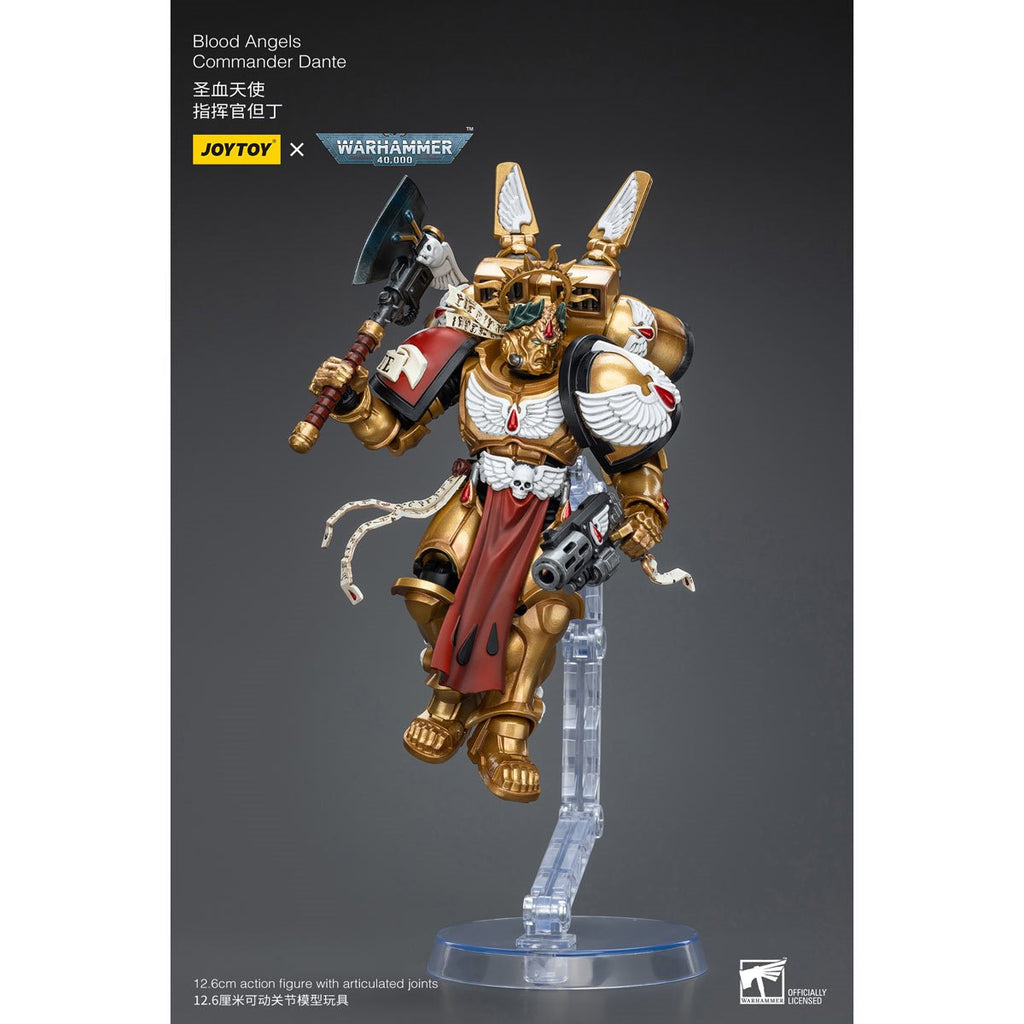 Joy Toy Warhammer 40,000 Blood Angels Commander Dante 1:18 Scale Action Figure