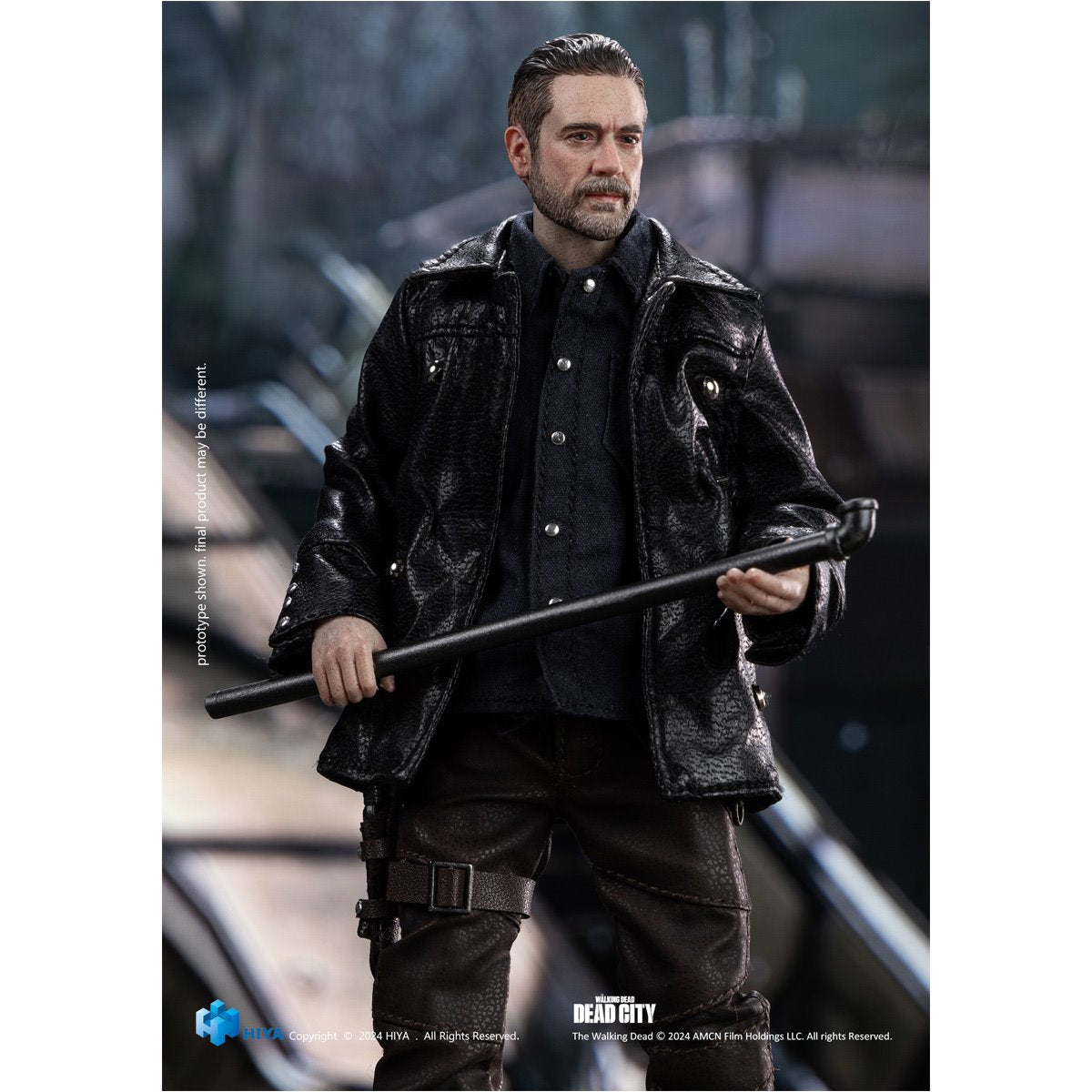 The Walking Dead: Dead City Negan Exquisite Super Series 1:12 Scale Action Figure