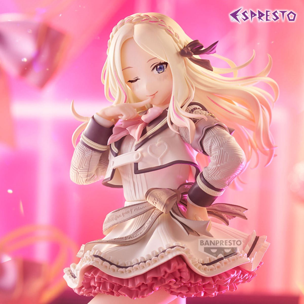 The Idolmaster Gakuen Sena Juo Sweet Moment Espresto Statue