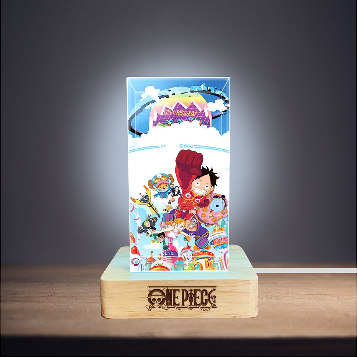 One Piece Egg Island 3D Lamp
