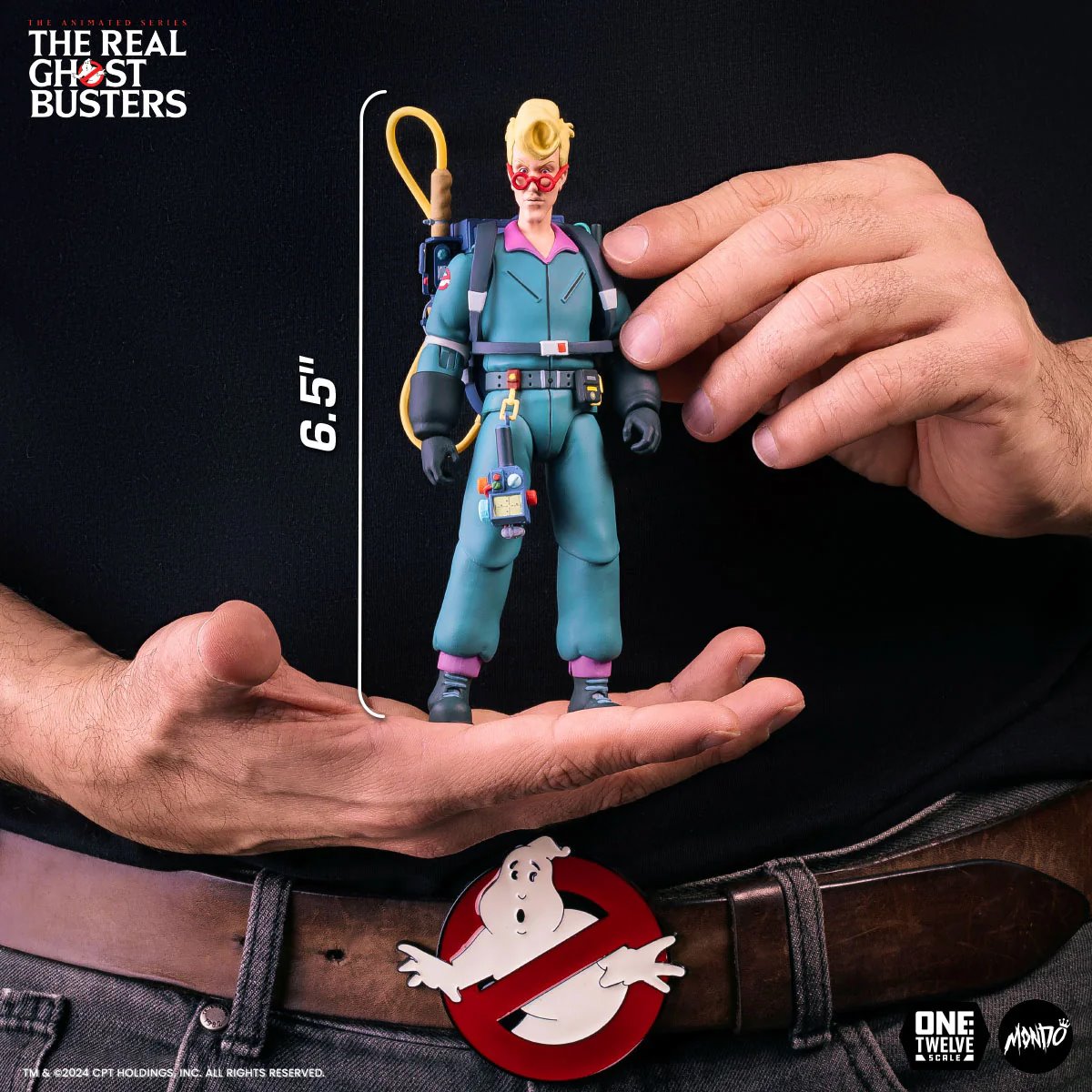 The Real Ghostbusters Egon Spengler 1:12 Scale Action Figure