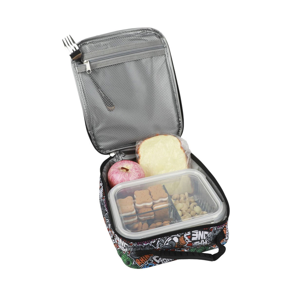 Hot Wheels Monster Trucks All Over Print Youth Backpack Set