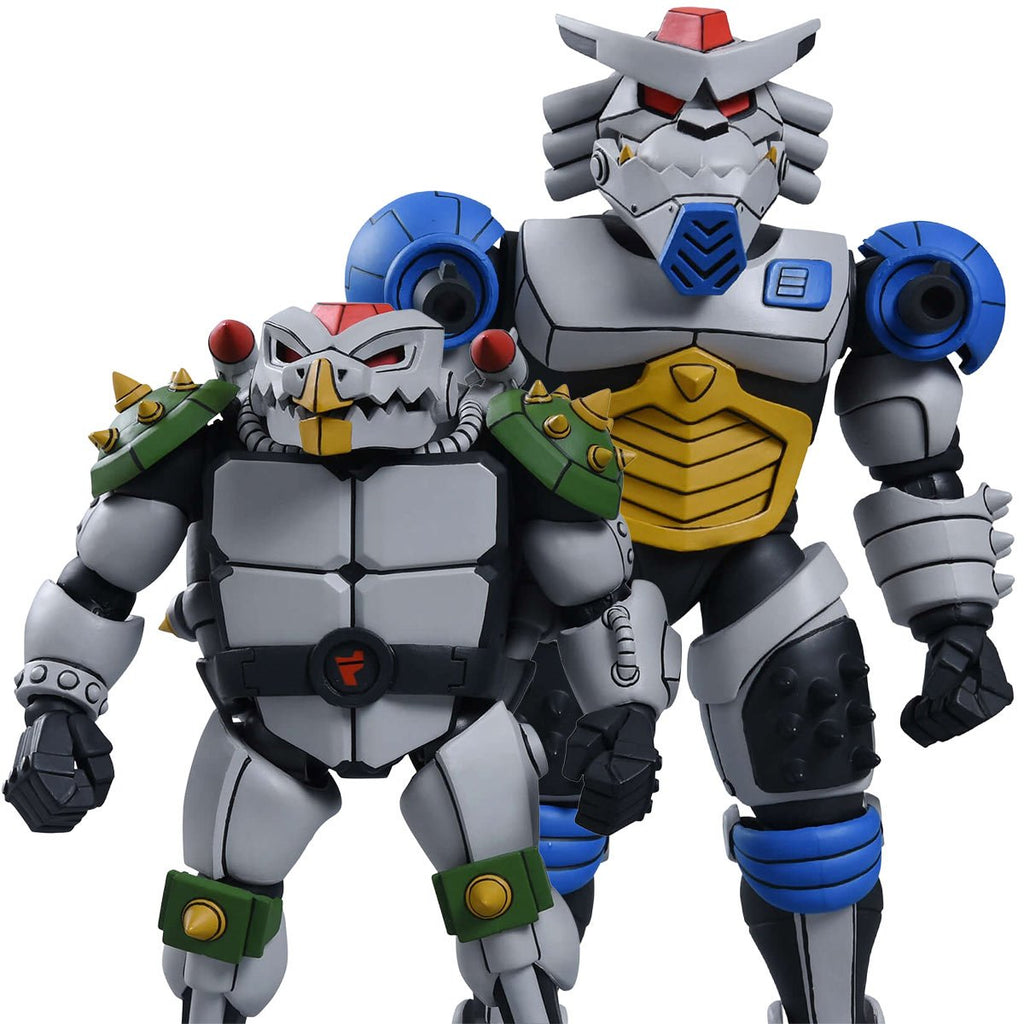 Teenage Mutant Ninja Turtles (1987 Cartoon) Robo Tokka and Rahzar 7-Inch Scale Action Figure 2-Pack
