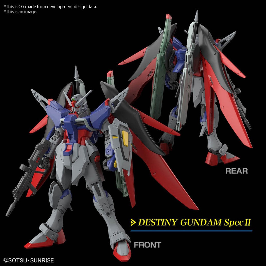 Mobile Suit Gundam Seed Freedom Destiny Gundam Spec II and Zeus Silhouette High Grade 1:144 Scale Model Kit