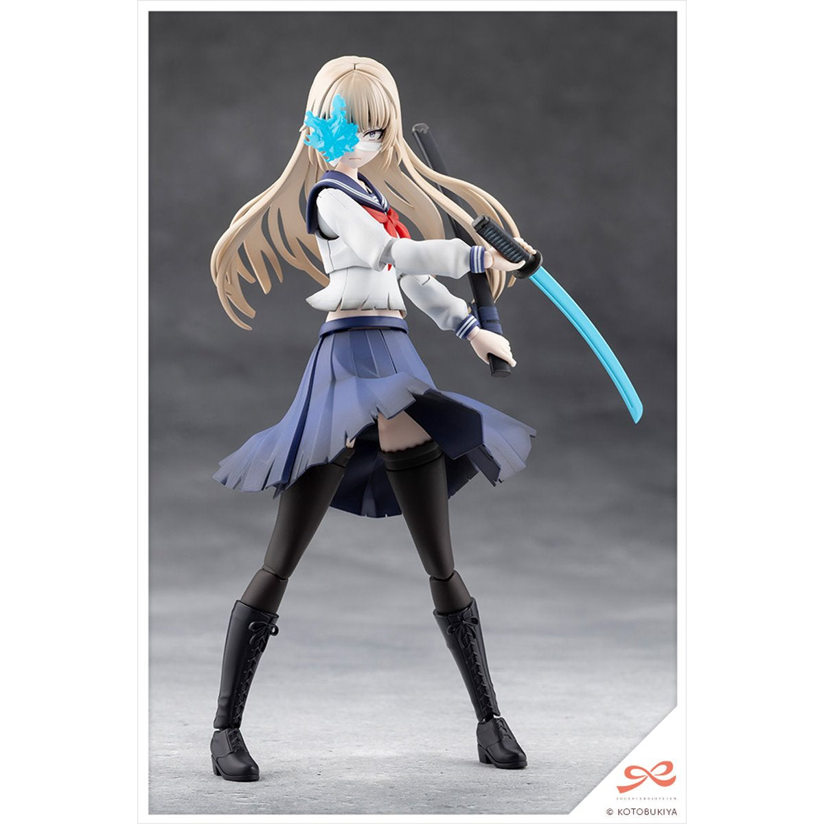 Sousai Shoujo Teien Kuon Yakushiji (Maria Kagaribi Damage Version) School Girl Emulation 1:10 Scale Model Kit