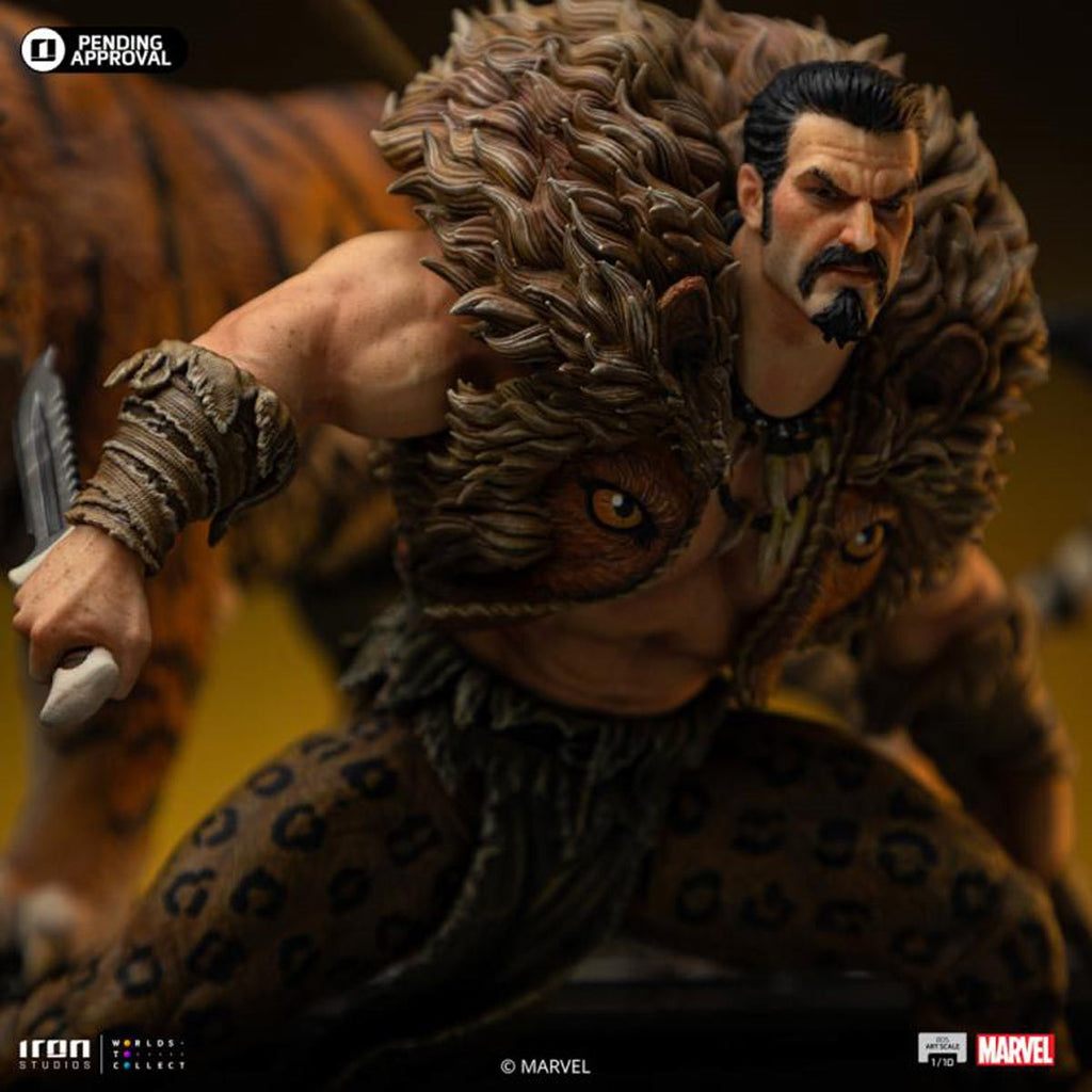 Kraven Spider-Man vs Villains Battle Diorama Series 1:10 Art Scale Limited Edition Statue
