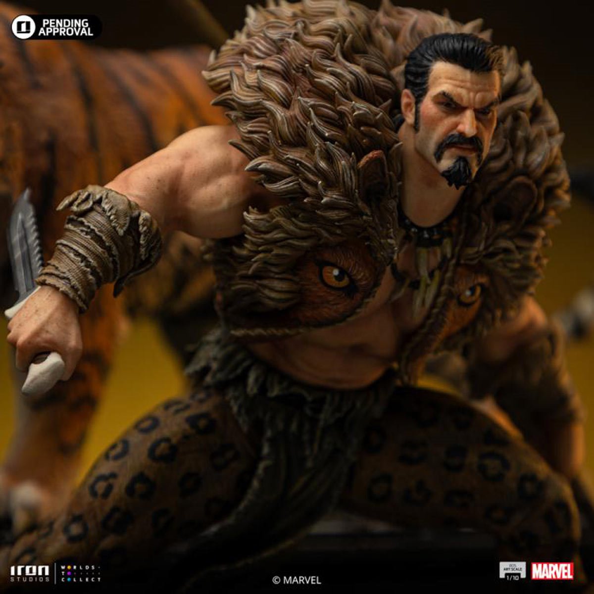 Kraven Spider-Man vs Villains Battle Diorama Series 1:10 Art Scale Limited Edition Statue