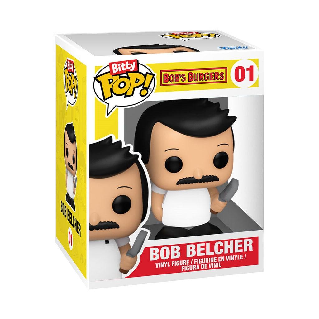 Bob's Burgers Bob Belcher and Bob's Burgers Funko Bitty Pop! Town