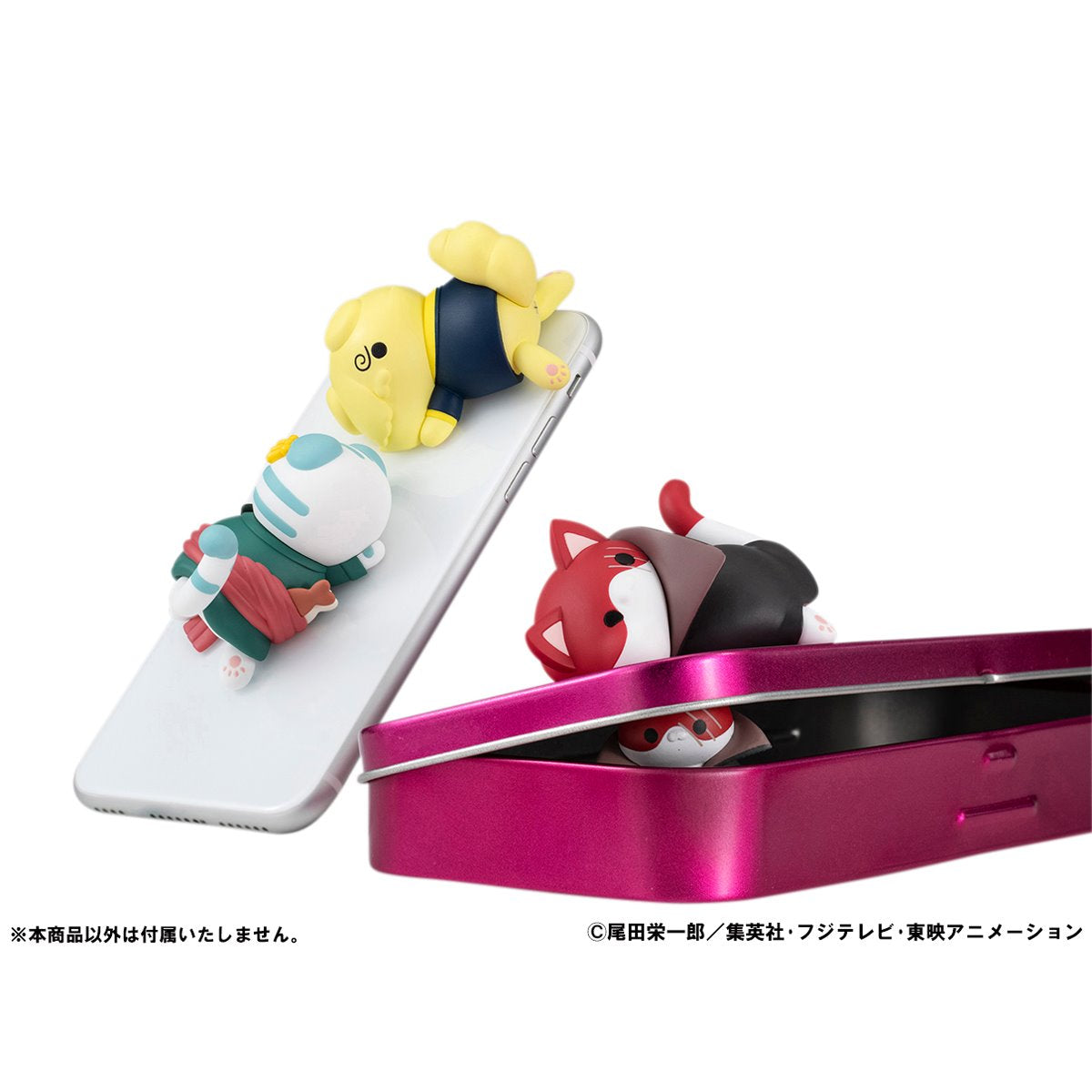 One Piece Nyan Piece Nyan Sticky Kitties Mega Cat Project Mini-Figure Case of 8
