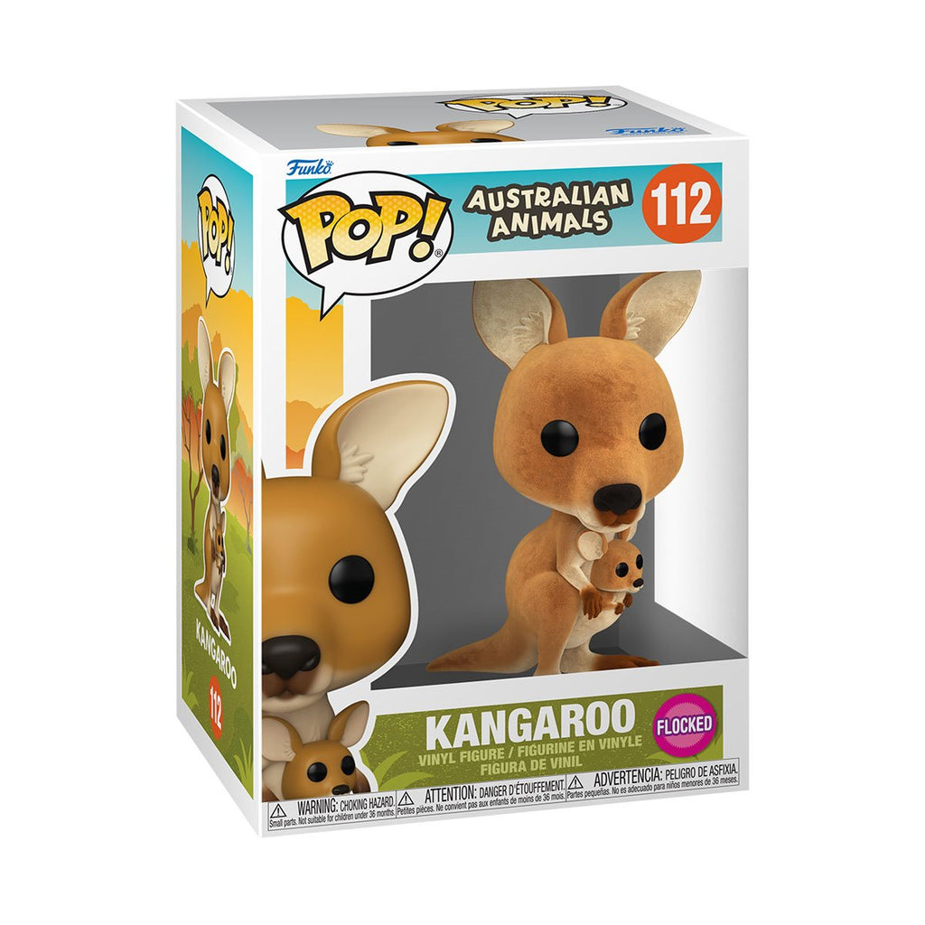 Australian Animals Kangaroo Flocked Funko Pop! Vinyl Figure