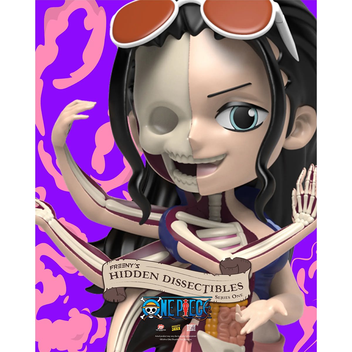 One Piece Series 1 Freeny's Hidden Dissectibles Mini-Figure Display Tray of 12