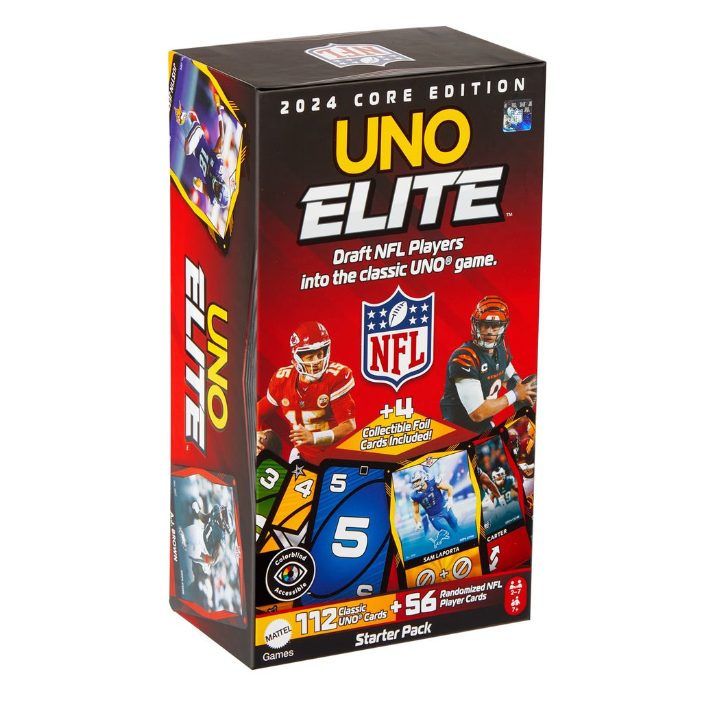 UNO Elite NFL 2024 Core Edition Card Game