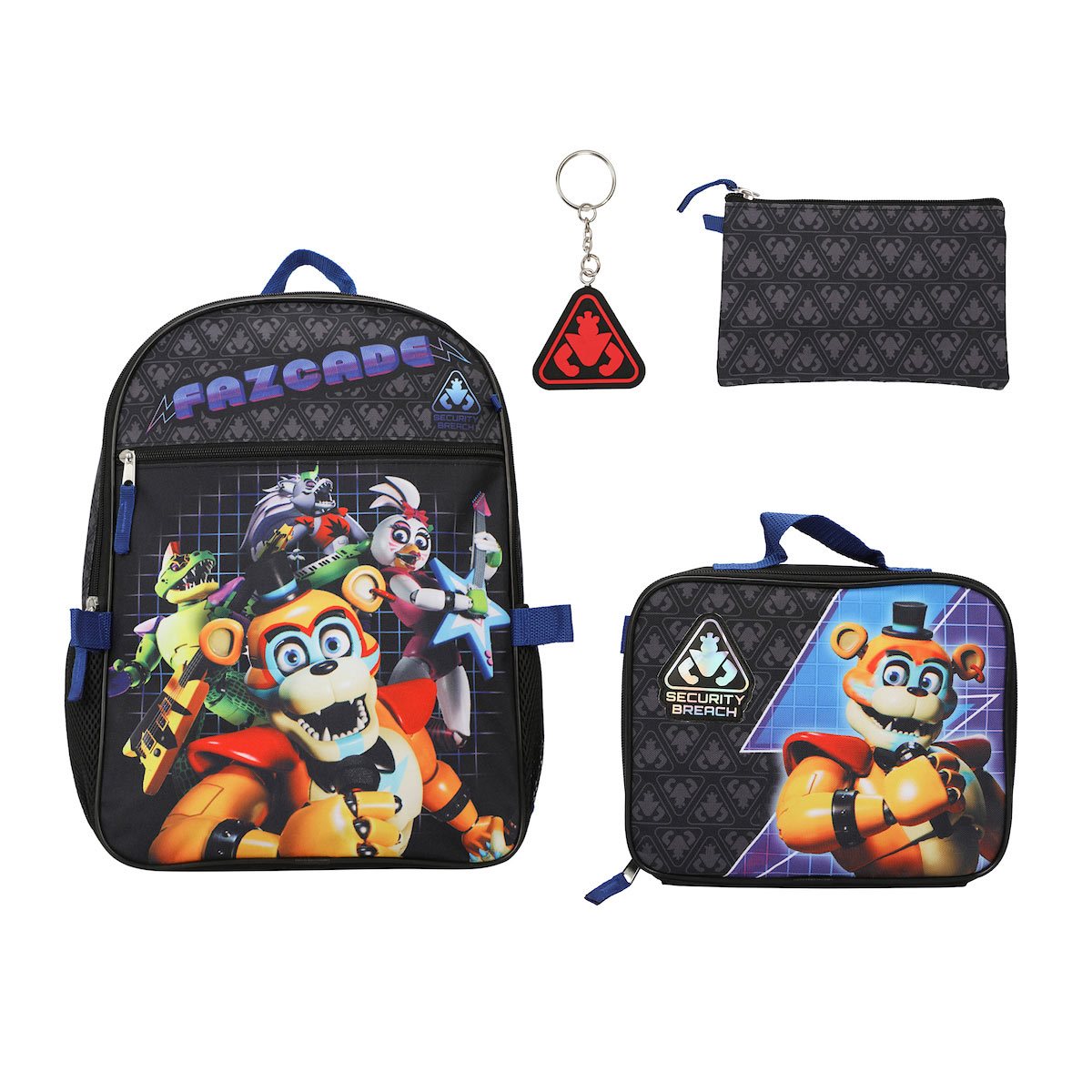 Five Nights at Freddy's Backpack 5-Piece Set