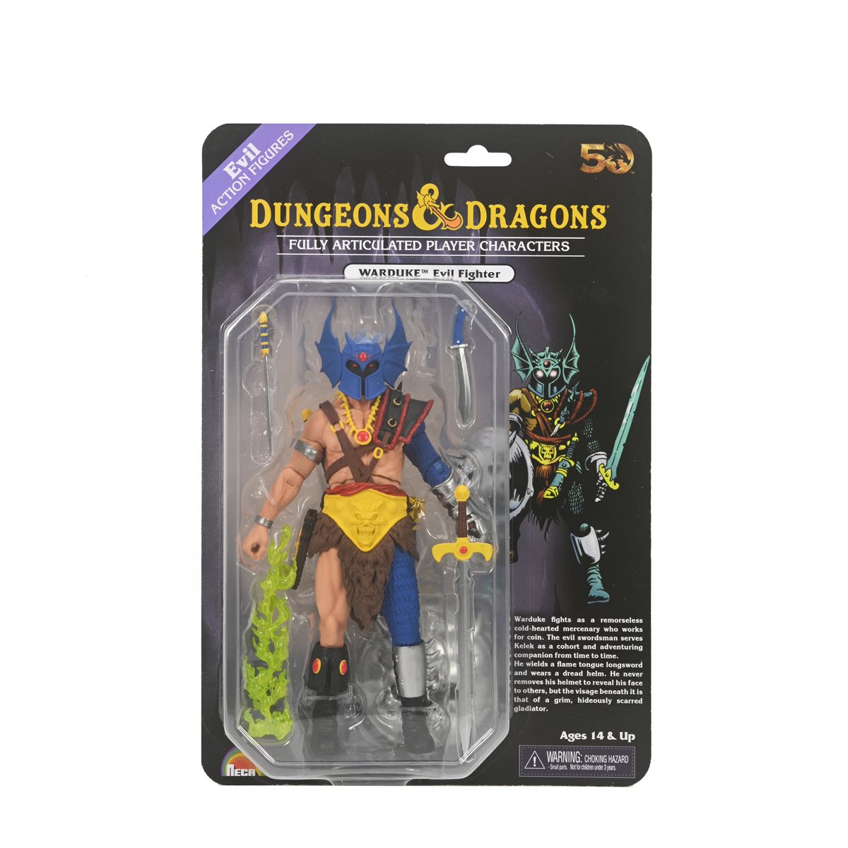 Dungeons & Dragons Ultimate Warduke 50th Anniversary 7-Inch Scale Action Figure