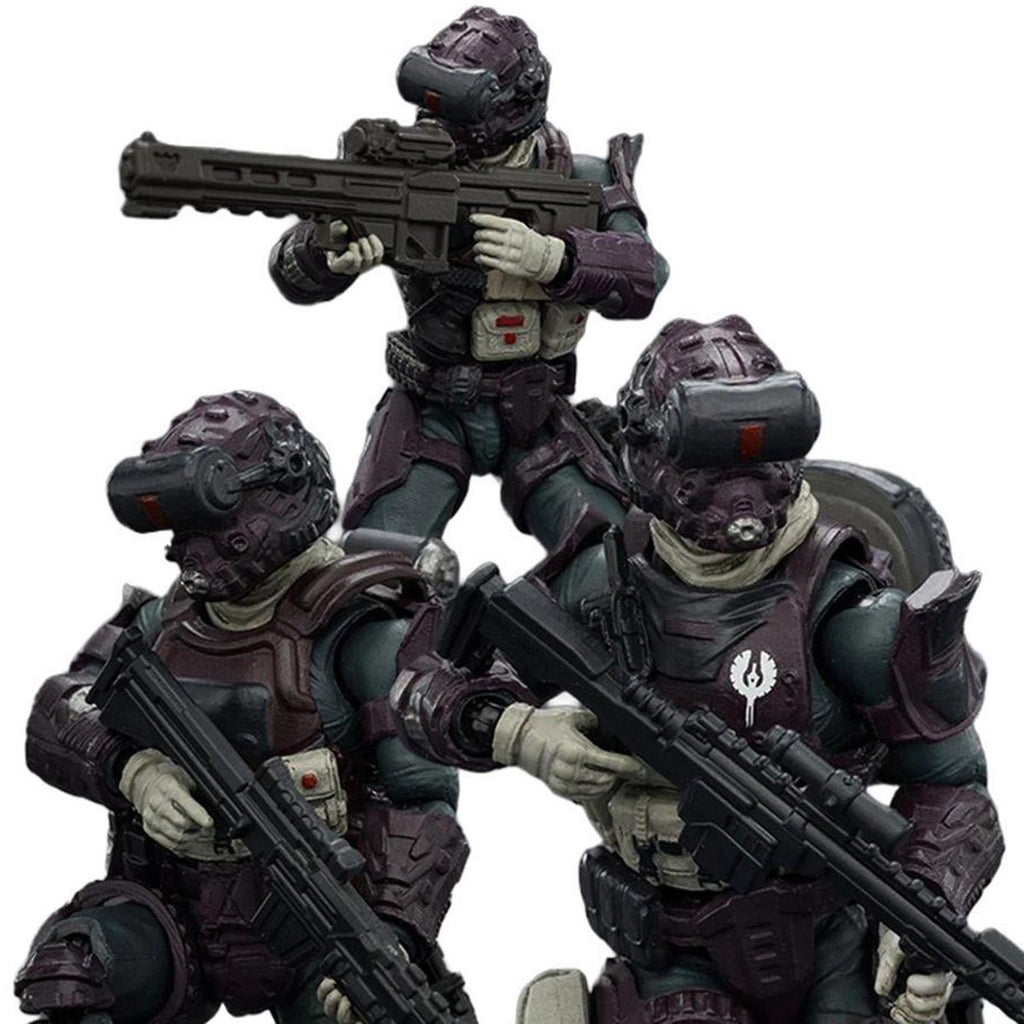 Joy Toy Dark Source Steel Ride Prism Squad 1:18 Scale Action Figure 3-Pack
