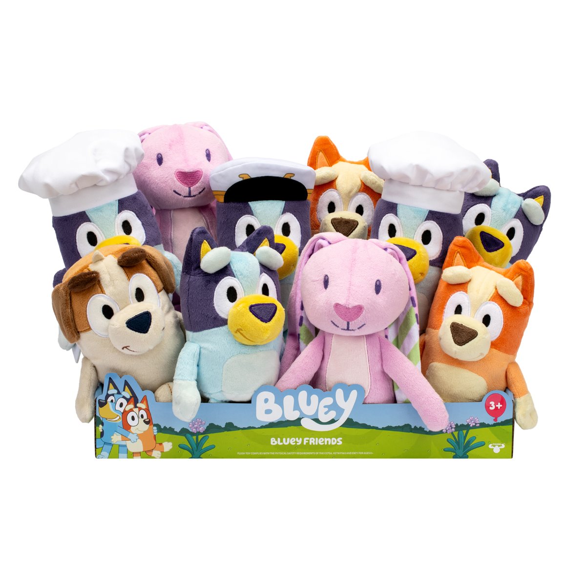 Bluey Plush Series 13 Case of 10
