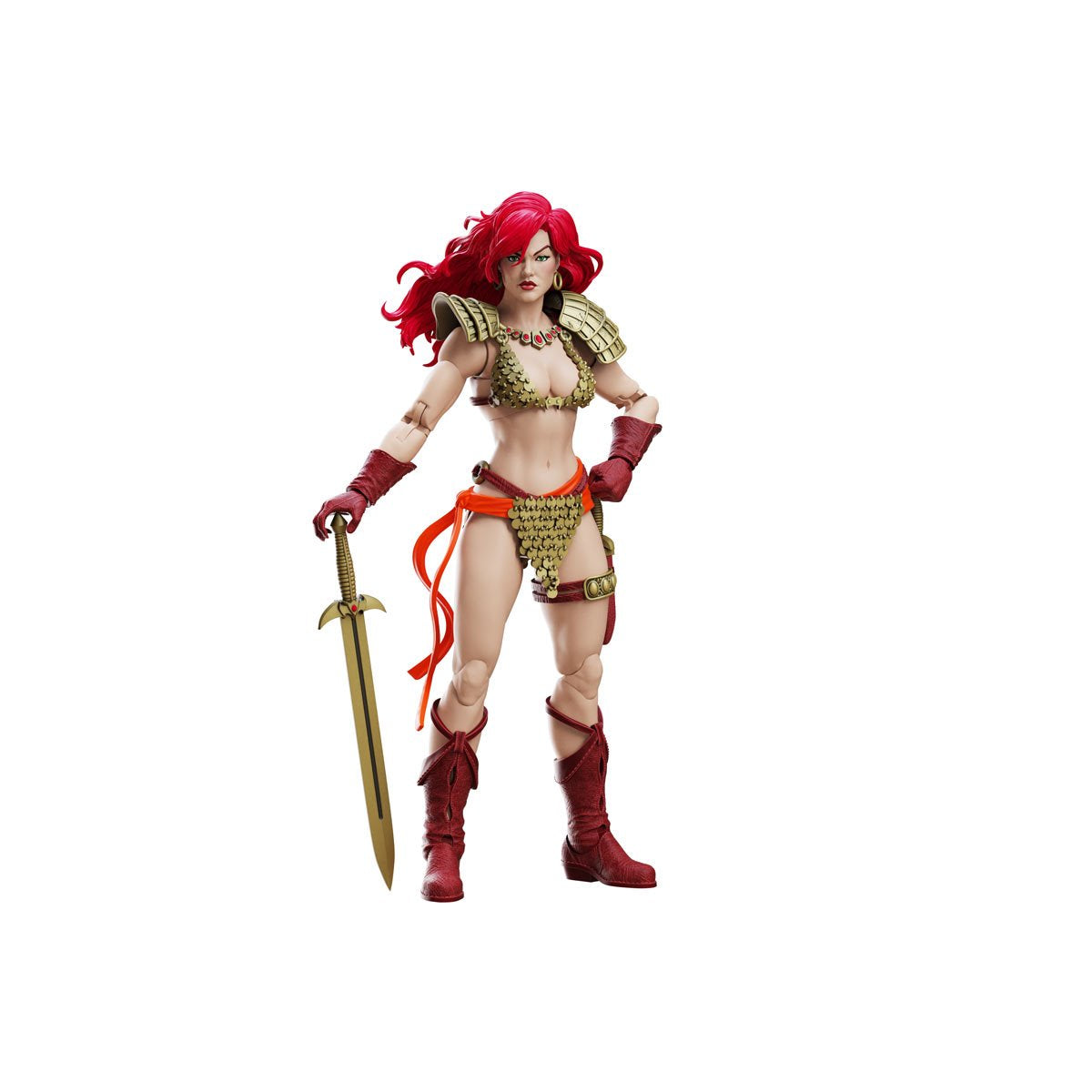 Red Sonja Limited Edition: Gold and Red Epic H.A.C.K.S. 1:12 Scale Action Figure