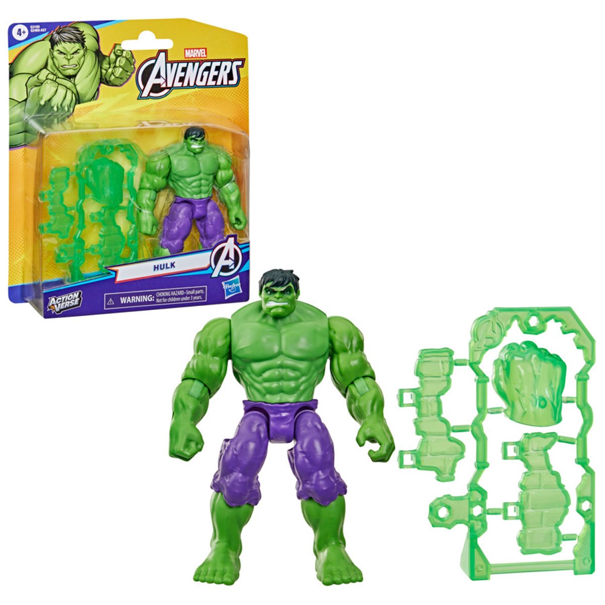 Marvel Avengers ActionVerse Hulk Action Figure