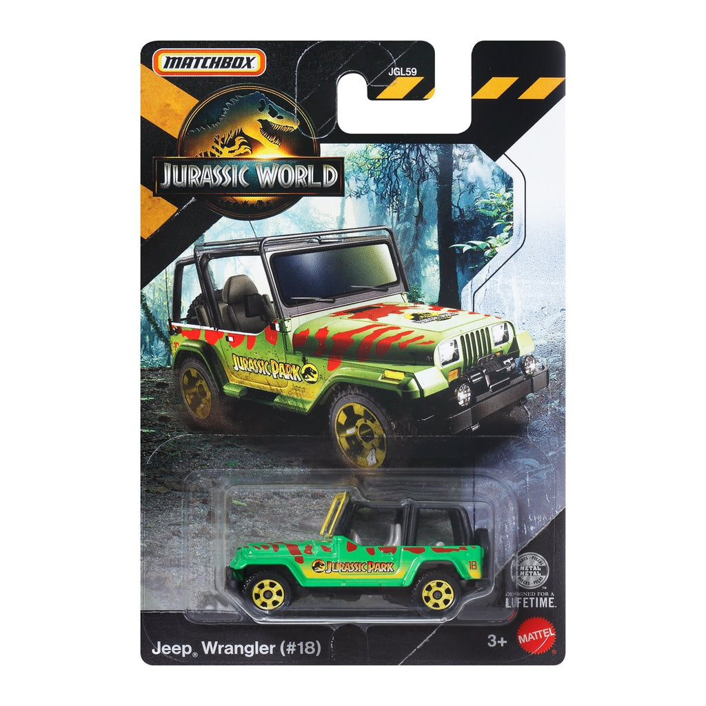 Matchbox Jurassic World Basic Singles 2026 Case of 24