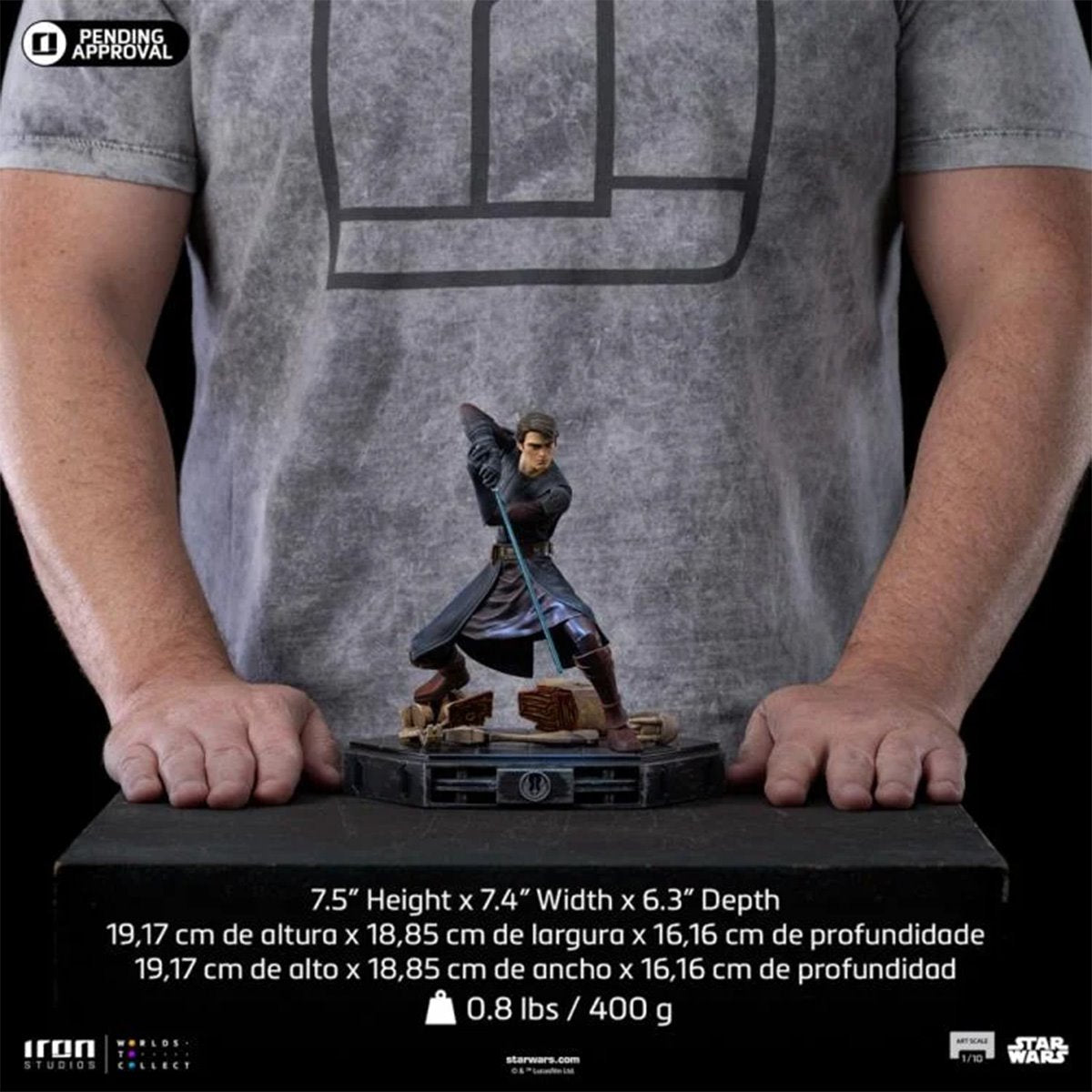 Star Wars: The Clone Wars Anakin Skywalker 1:10 Art Scale Limited Edition Statue