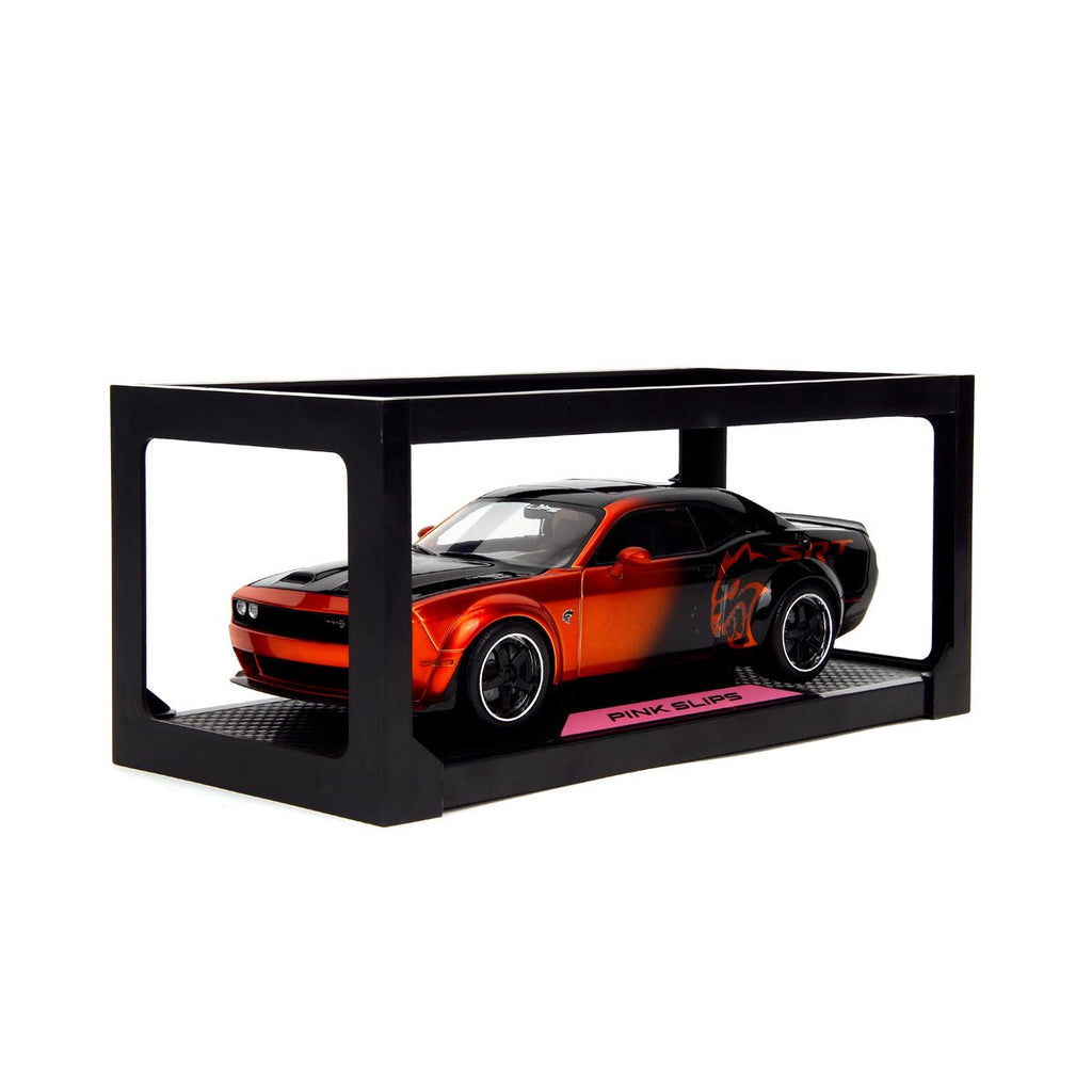 Pink Slips Wave 1 2015 Dodge Challenger SRT Hellcat Redeye Widebody 1:18 Scale Die-Cast Metal Vehicle