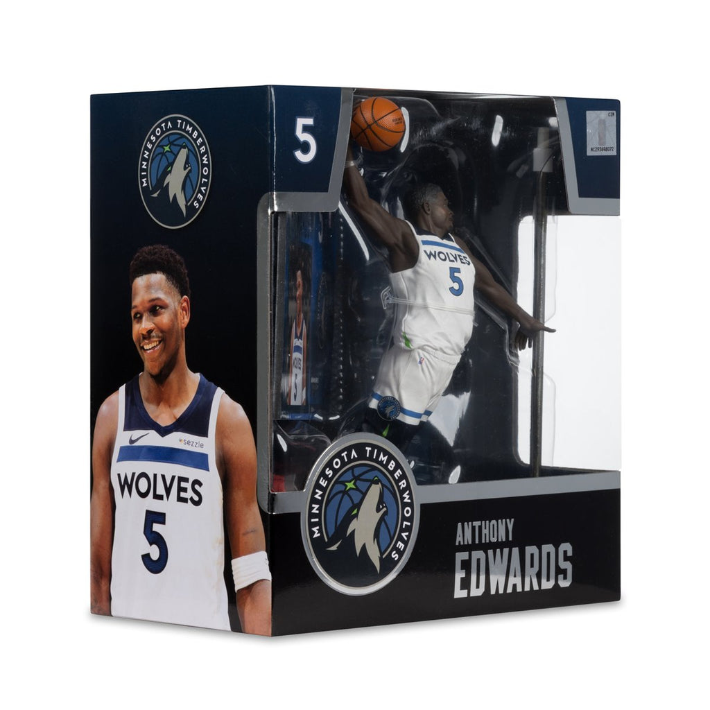 NBA McFarlane's SportsPicks Minnesota Timberwolves Anthony Edwards 7-Inch Posed Figure