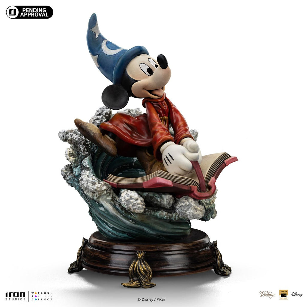 Fantasia Sorcerer Mickey 1:10 Deluxe Art Scale Limited Edition Statue