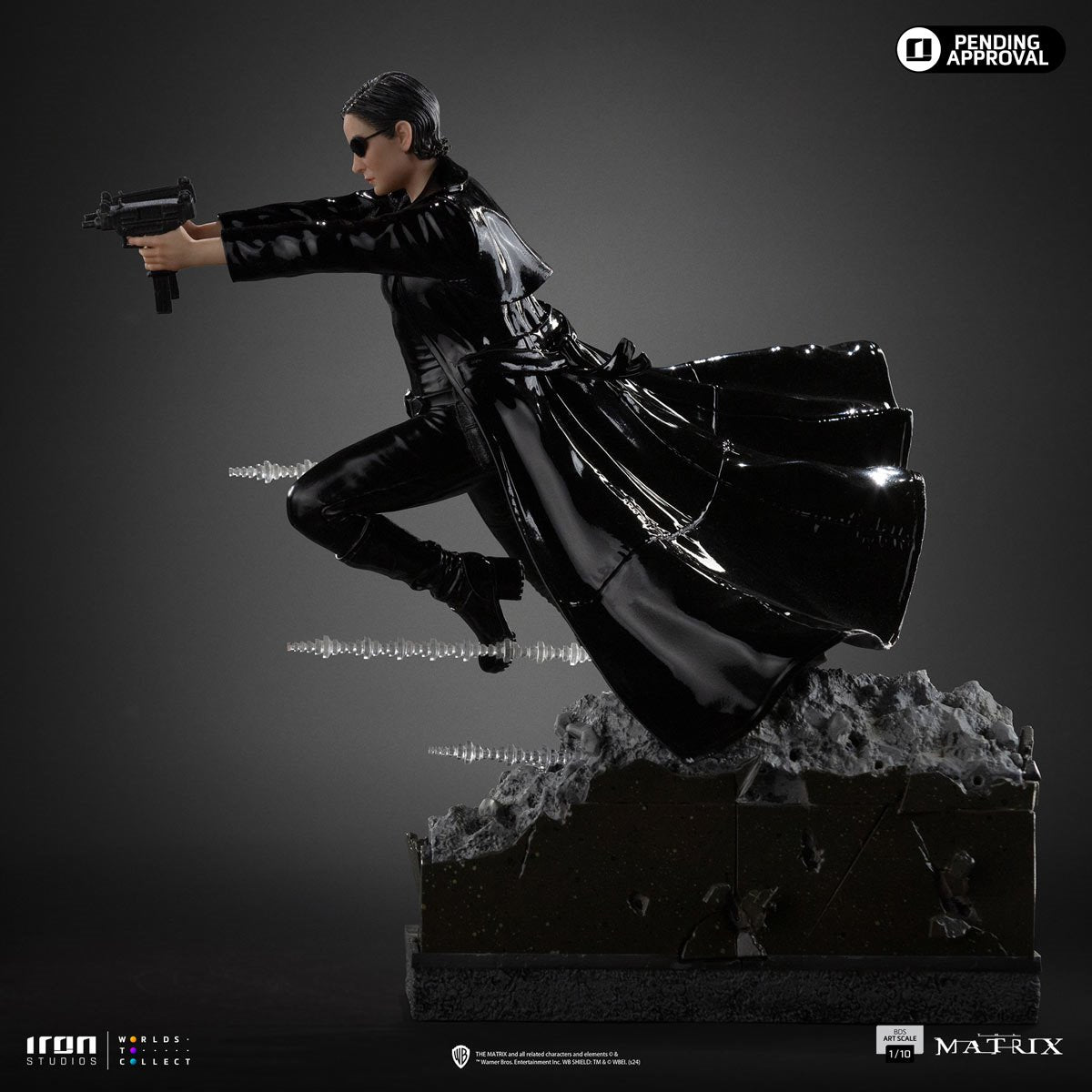 The Matrix Trinity 1:10 Art Scale Limited Edition Statue