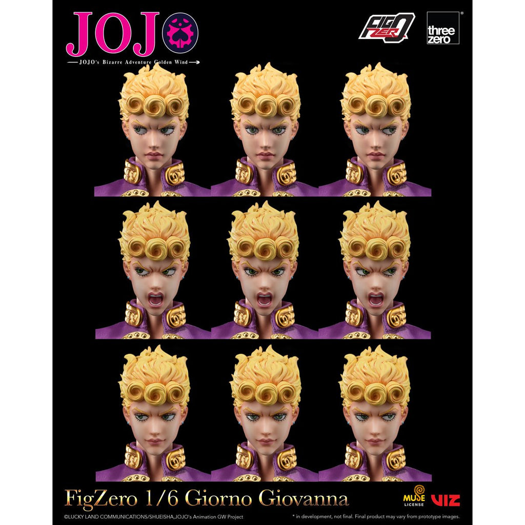 JoJos Bizarre Adventure: Golden Wind Giorno Giovanna FigZero 1:6 Scale Action Figure