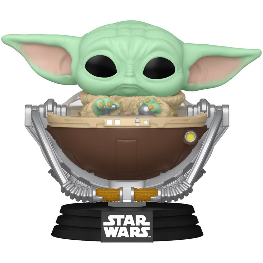 Star Wars: The Mandalorian and Grogu Grogu in Pram Funko Pop! Vinyl Figure #823