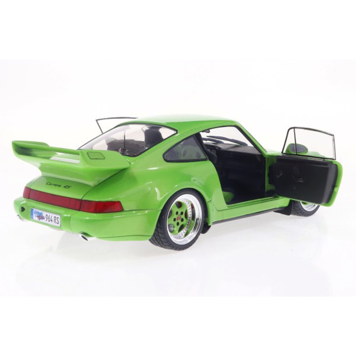 1990 Porsche 911 964 Carrera RS 3.8 Green Metallic 1:18 Scale Die-Cast Metal Vehicle