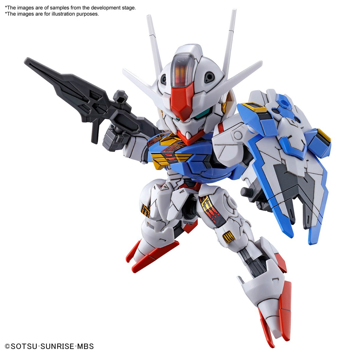 Mobile Suit Gundam: The Witch from Mercury Gundam Aerial SD EX-Standard Model Kit