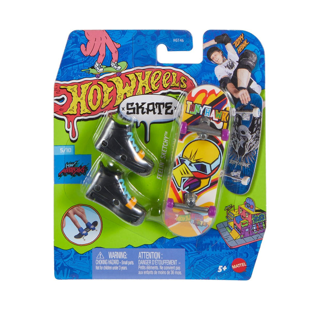 Hot Wheels Skate Fingerboard Singles 2025 Mix 4 Case of 16