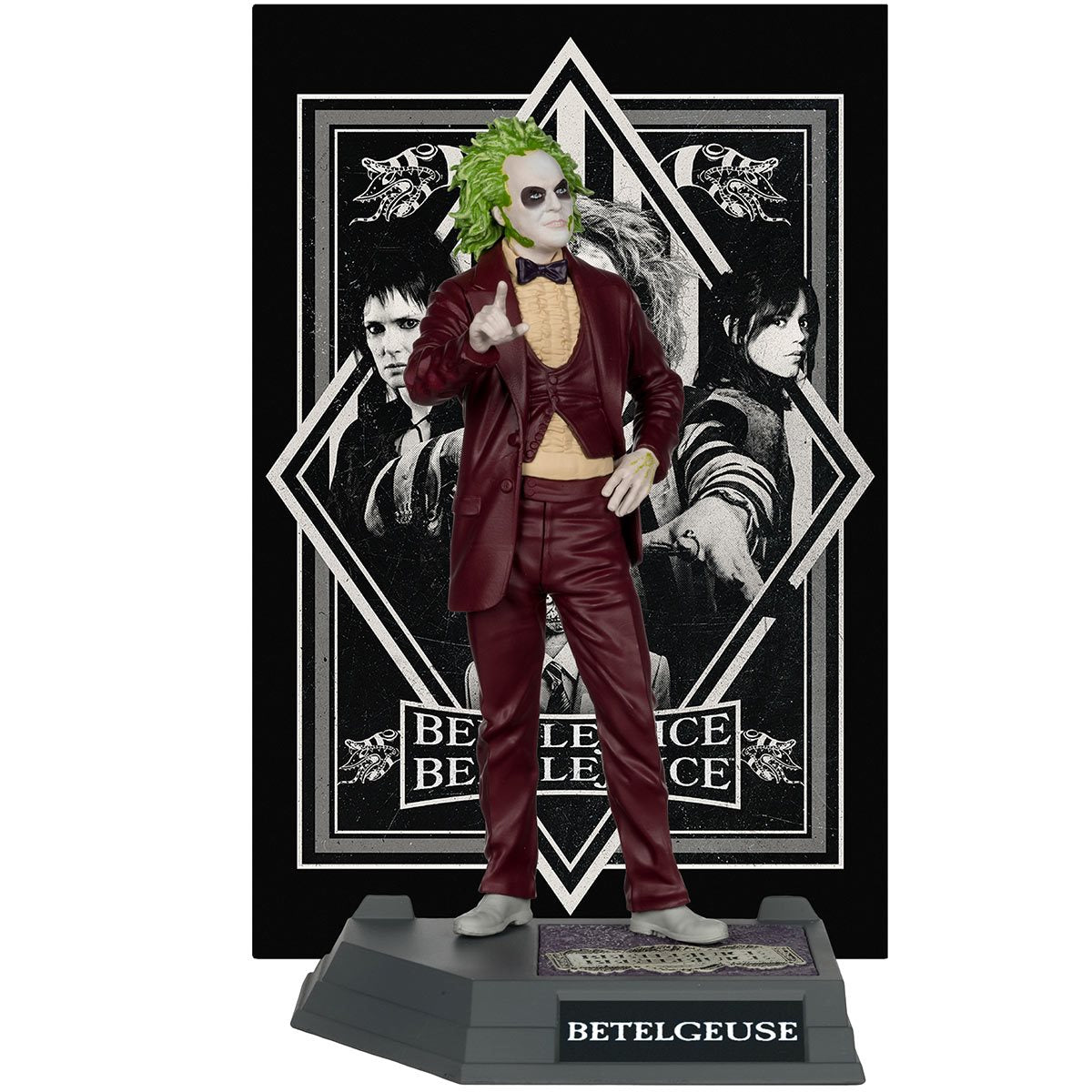 Movie Maniacs Beetlejuice Beetlejuice 6-Inch Scale Posed Figure