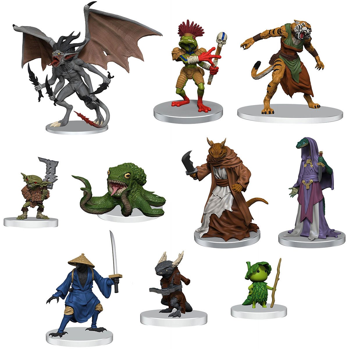 Pathfinder Battles: Monster Core 10-Count Booster Brick Mini-Figure Set