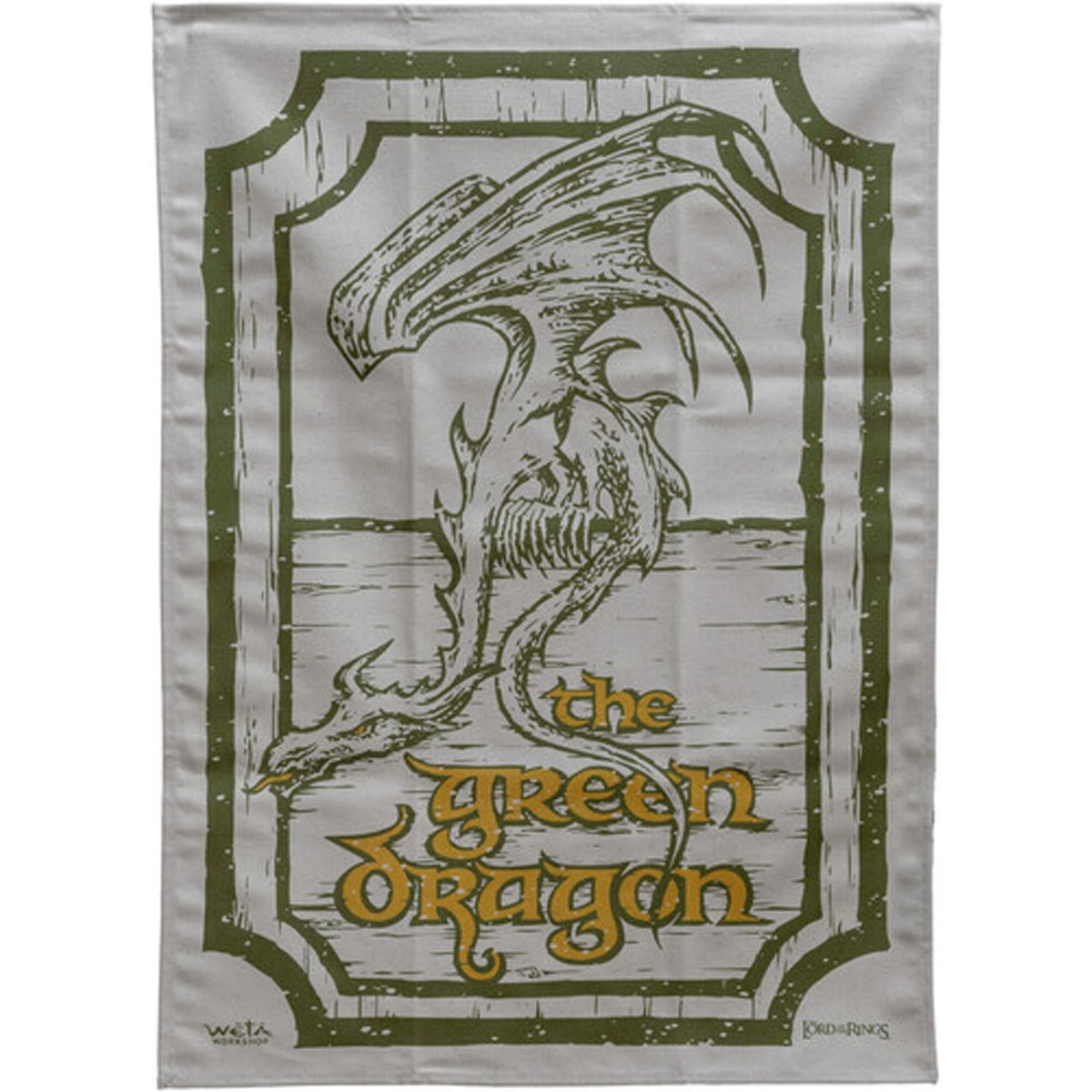 The Lord of the Rings Trilogy Green Dragon and Prancing Pony Tea Towel 2-Pack
