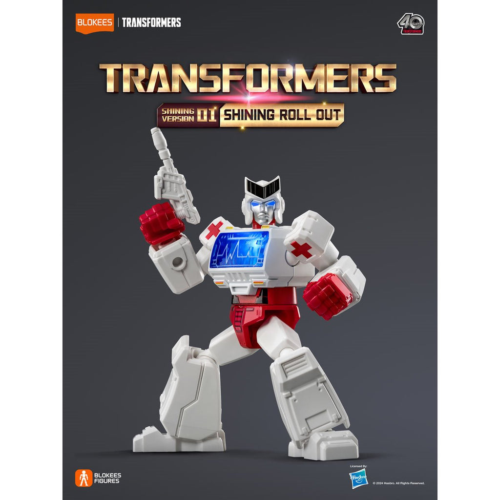 Transformers Shining Version 1 Shining Roll Out Blokees Mini Model Kit Case of 6