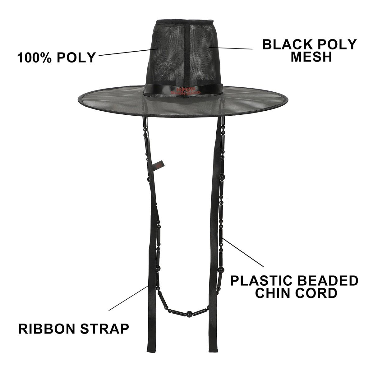 KPop Demon Hunters Jinu In-World Character Cosplay Hat