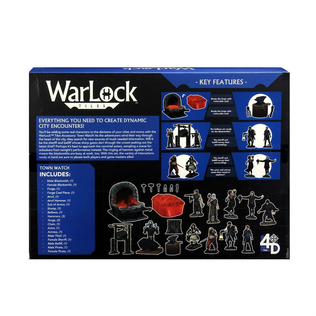 WarLock Tiles Town Watch Accessory Pack