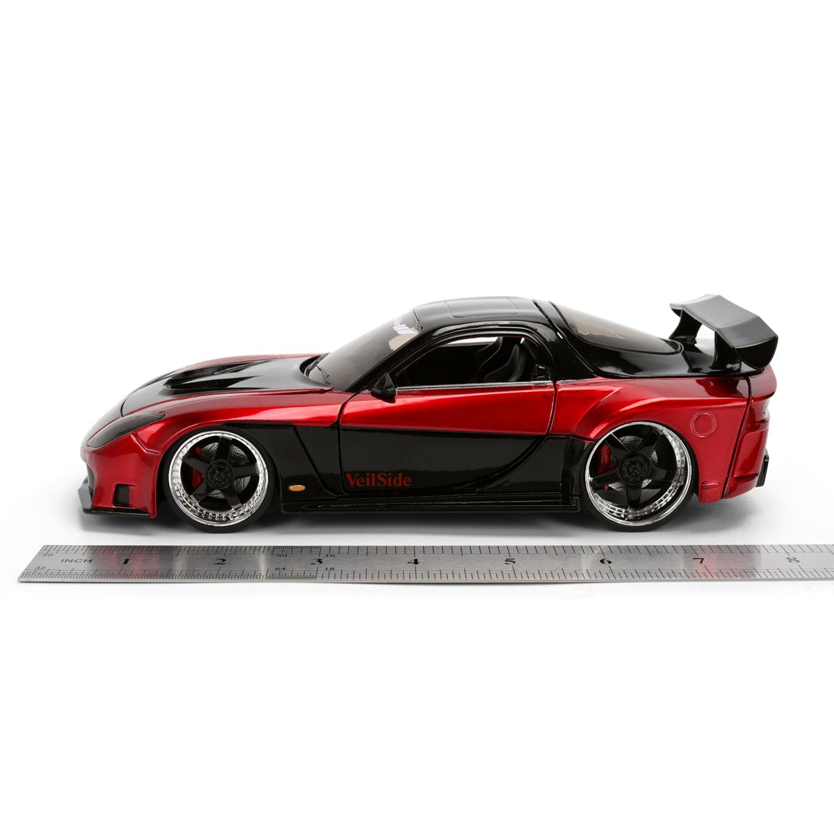 JDM Tuners 1995 Mazda RX-7 Widebody 1:24 Scale Die-Cast Metal Vehicle