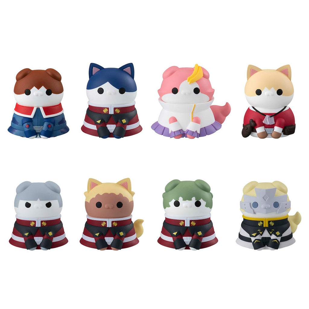 Mobile Suit Gundam SEED Nyandam SEED Cats in Disguise Mega Cat Project Mini-Figure Case of 8