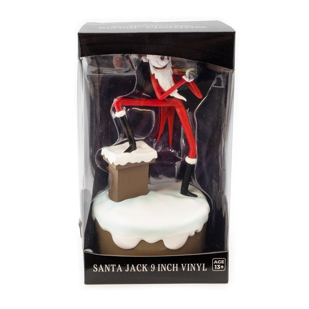 The Nightmare Before Christmas Santa Jack Skellington 9-Inch Vinyl Figure