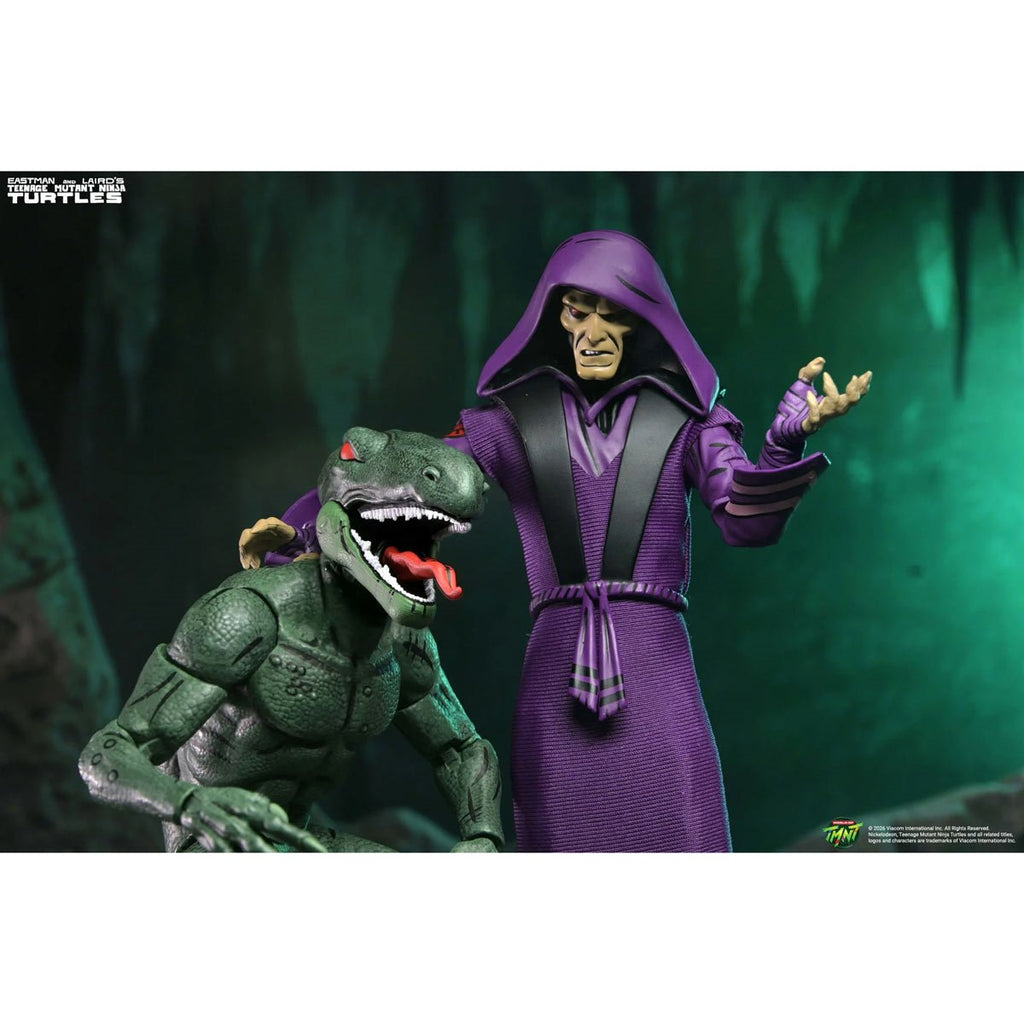 Teenage Mutant Ninja Turtles Mirage Comics Daimyo Orkai & Raptor 7-Inch Scale Action Figure