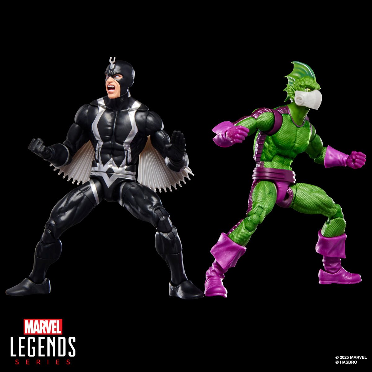Inhumans Marvel Legends Black Bolt & Marvel’s Triton 6-Inch Action Figures 2-Pack