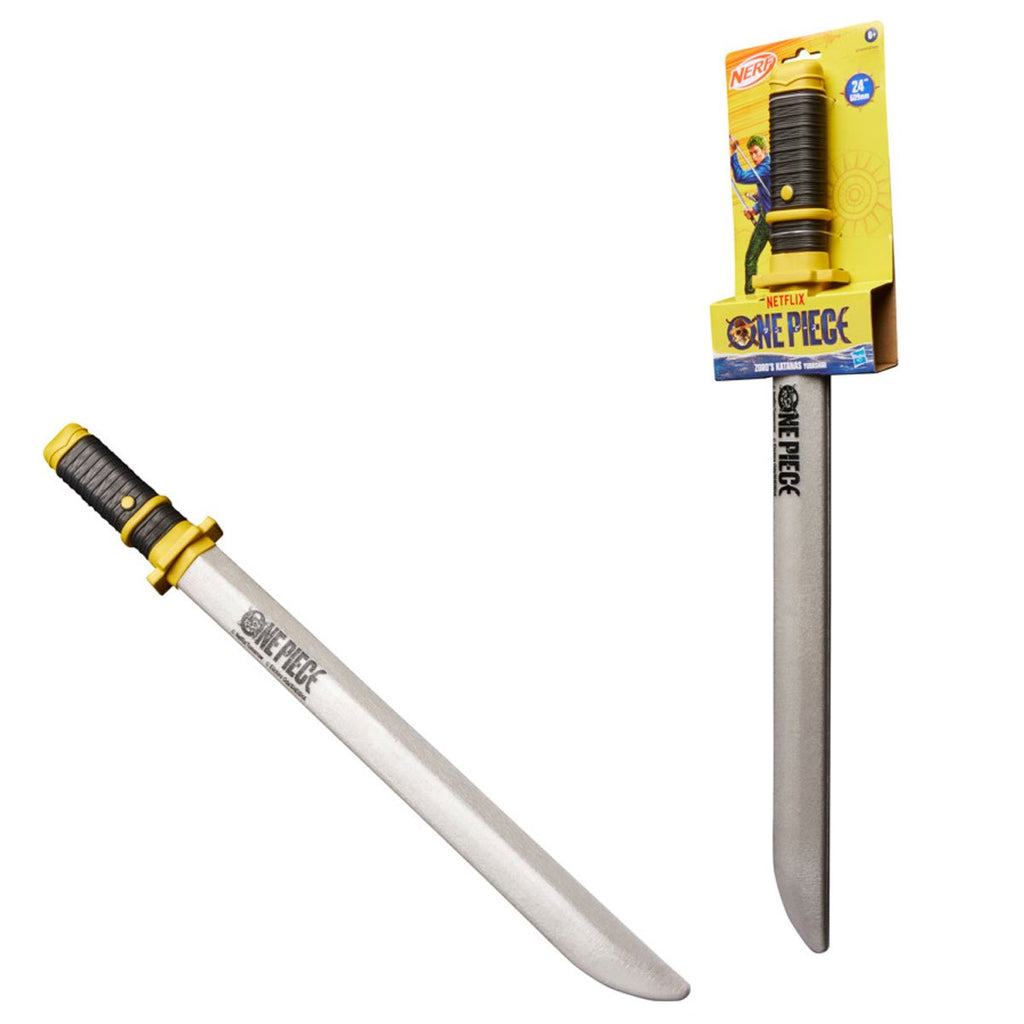 Nerf Netflix One Piece Zoro's Katana (Yubashiri) Sword with Foam Blade
